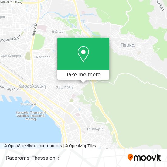 Raceroms map