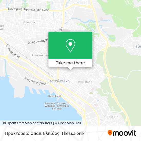 Πρακτορείο Οπαπ, Ελπίδος map