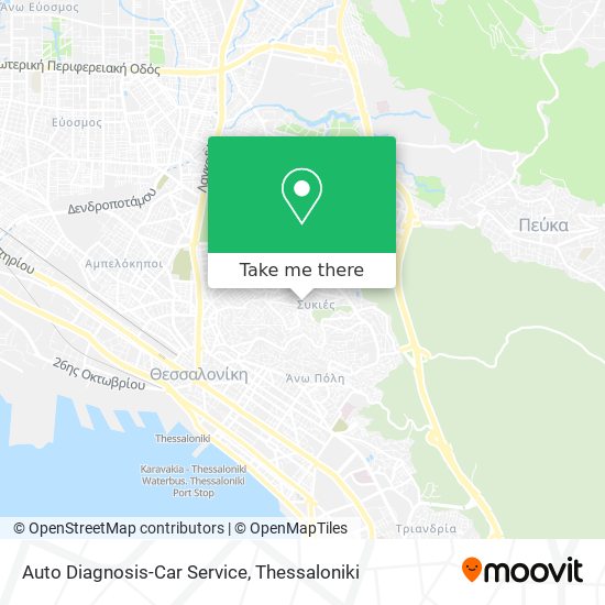 Auto Diagnosis-Car Service map