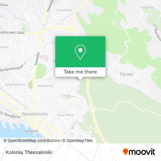 Kolonia map