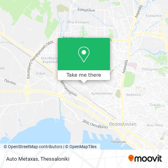 Auto Metaxas map