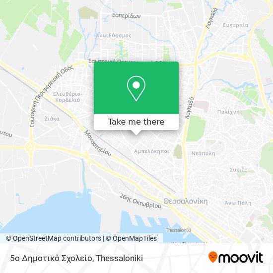 5ο Δημοτικό Σχολείο map