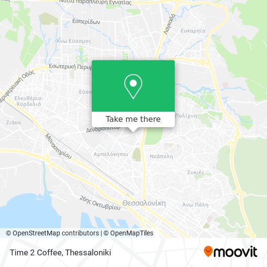 Time 2 Coffee map
