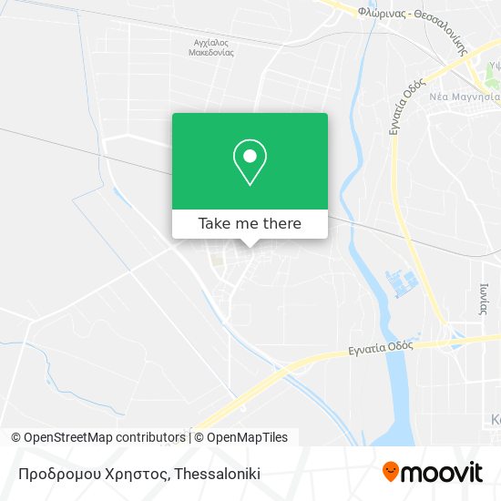Προδρομου Χρηστος map