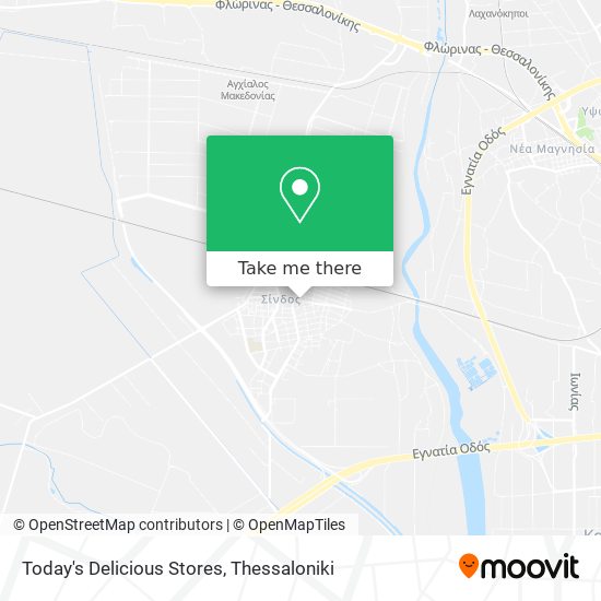 Today's Delicious Stores map