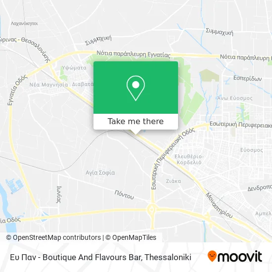 Ευ Παν - Boutique And Flavours Bar map