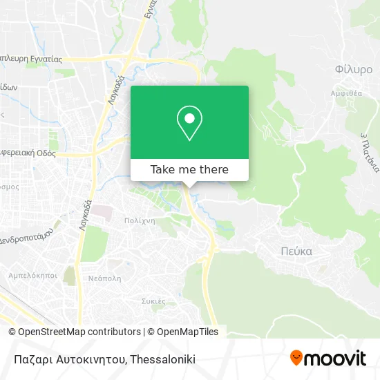 Παζαρι Αυτοκινητου map