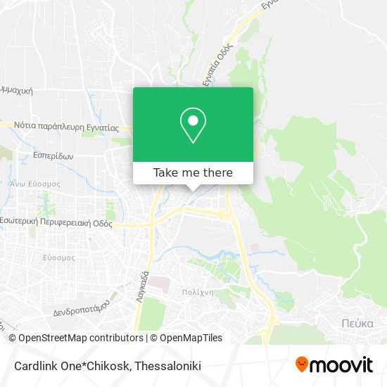 Cardlink One*Chikosk map