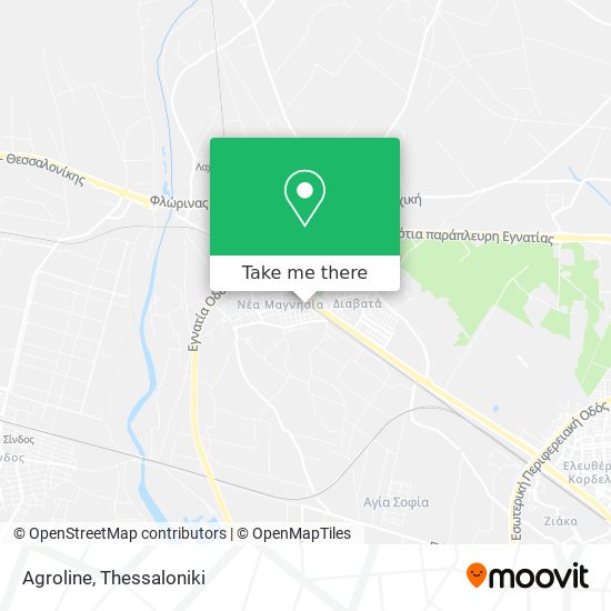 Agroline map