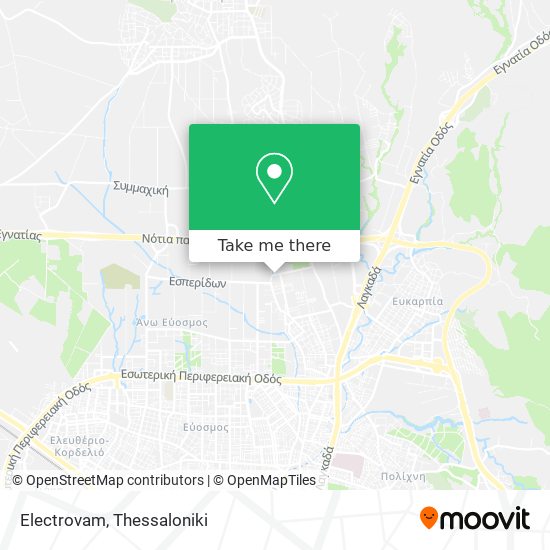 Electrovam map