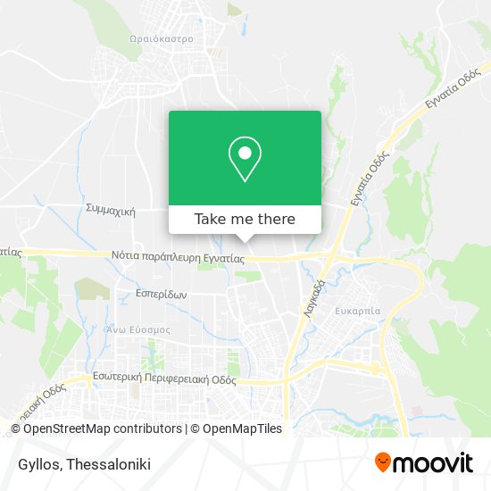 Gyllos map