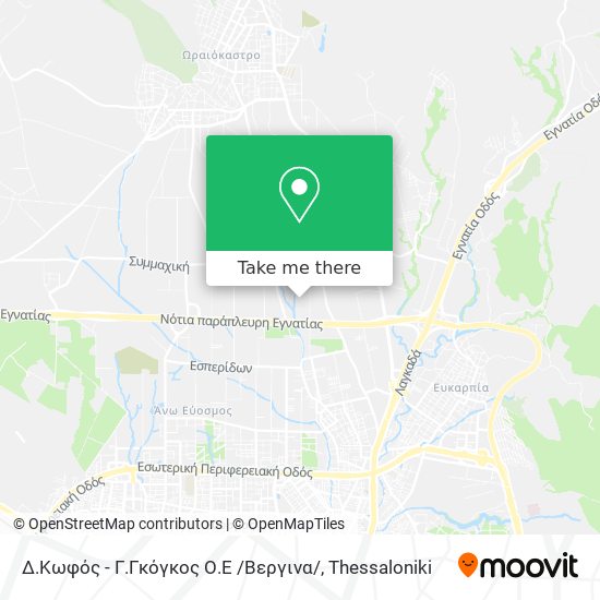 Δ.Κωφός - Γ.Γκόγκος Ο.Ε /Βεργινα/ map