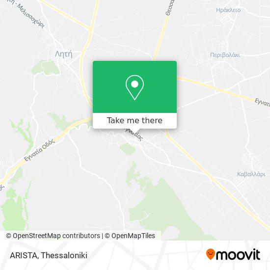 ARISTA map
