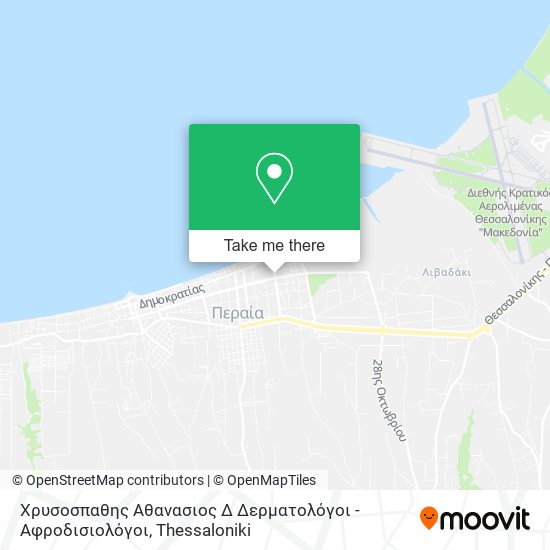 Χρυσοσπαθης Αθανασιος Δ Δερματολόγοι - Αφροδισιολόγοι map