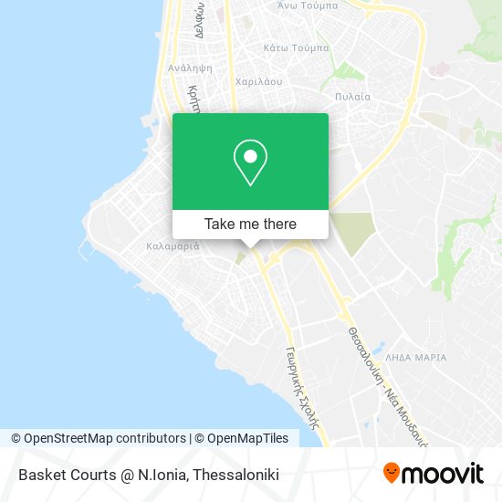 Basket Courts @ N.Ionia map