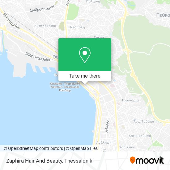 Zaphira Hair And Beauty map