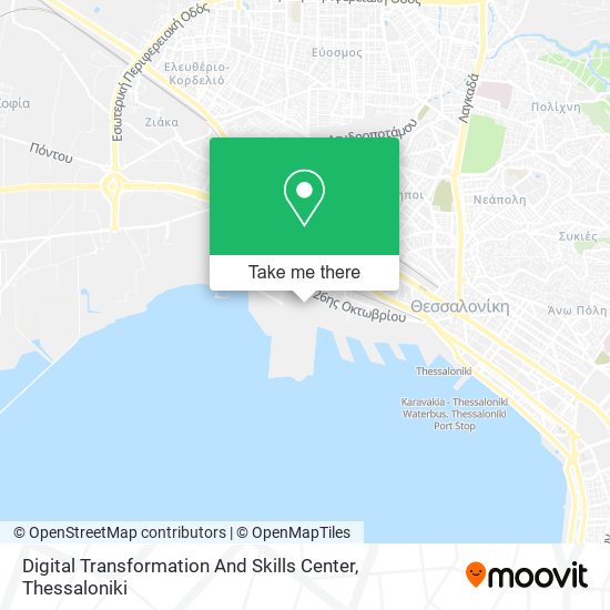 Digital Transformation And Skills Center map