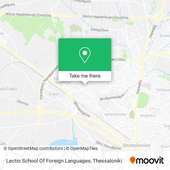 Lectio School Of Foreign Languages map