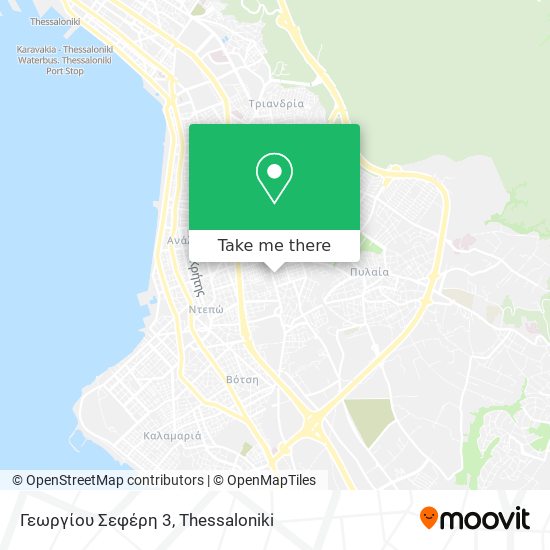 Γεωργίου Σεφέρη 3 map