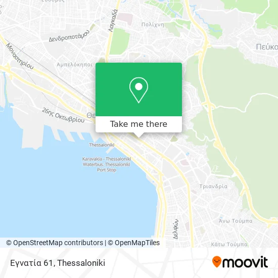 Εγνατία 61 map