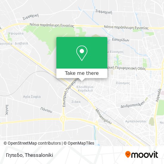 Γηπεδο map