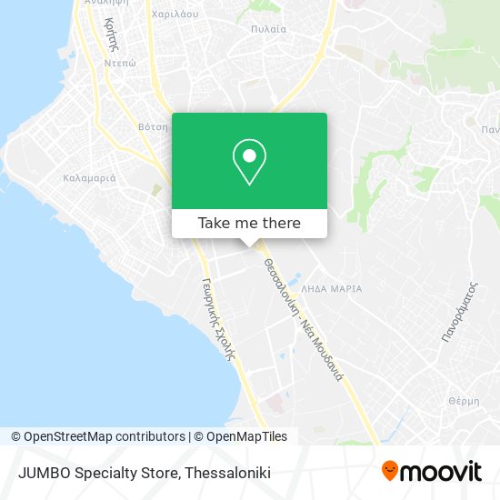 JUMBO Specialty Store map