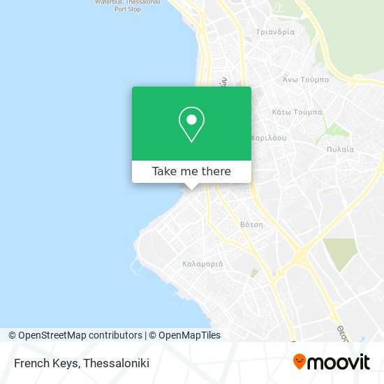 French Keys map