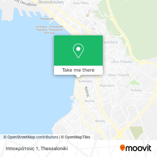 Ιπποκράτους 1 map
