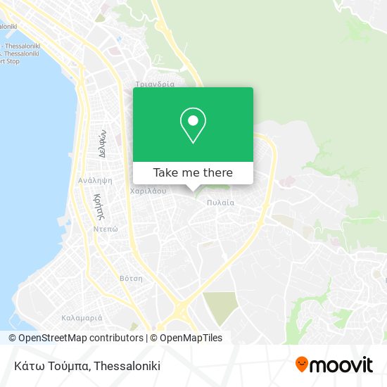 Κάτω Τούμπα map