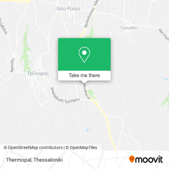 Thermopal map