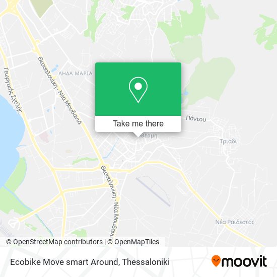 Ecobike Move smart Around map