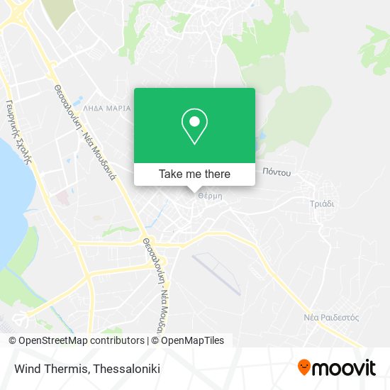 Wind Thermis map