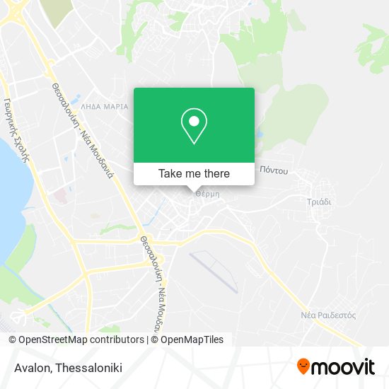 Avalon map