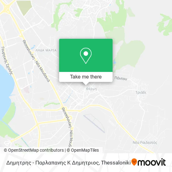 Δημητρης - Παρλαπανης Κ Δημητριος map