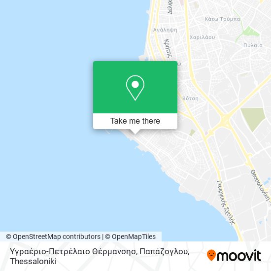 Υγραέριο-Πετρέλαιο Θέρμανσησ, Παπάζογλου map