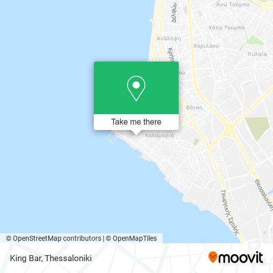 King Bar map