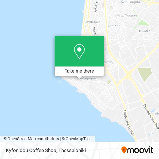 Kyfonidou Coffee Shop map