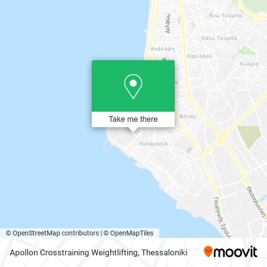 Apollon Crosstraining Weightlifting map