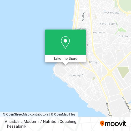 Anastasia Mademli / Nutrition Coaching map