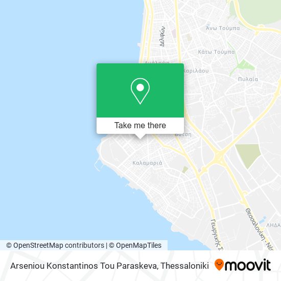 Arseniou Konstantinos Tou Paraskeva map