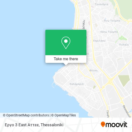 Εργο 3 East Αττεε map