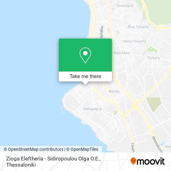 Zioga Eleftheria - Sidiropoulou Olga O.E. map