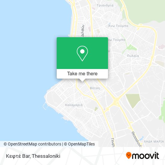 Κεφτέ Bar map