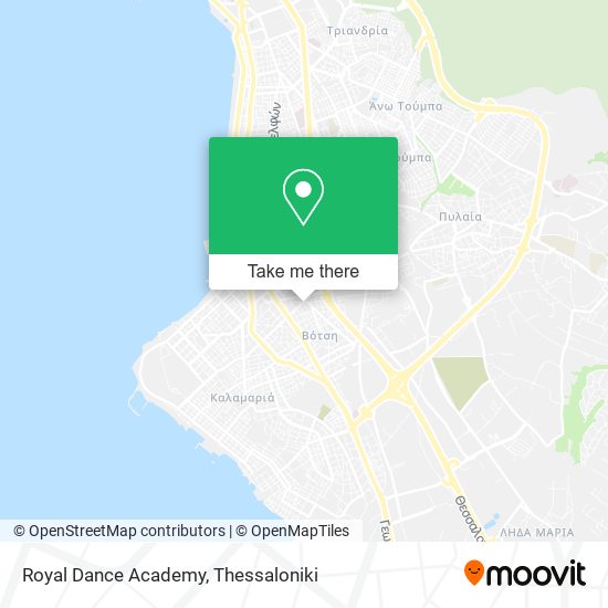 Royal Dance Academy map