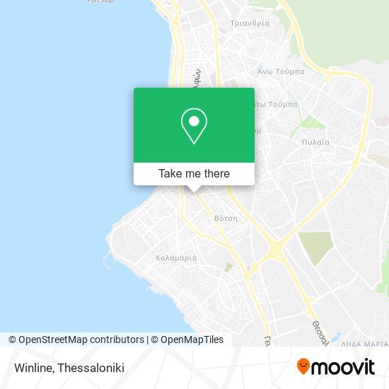 Winline map