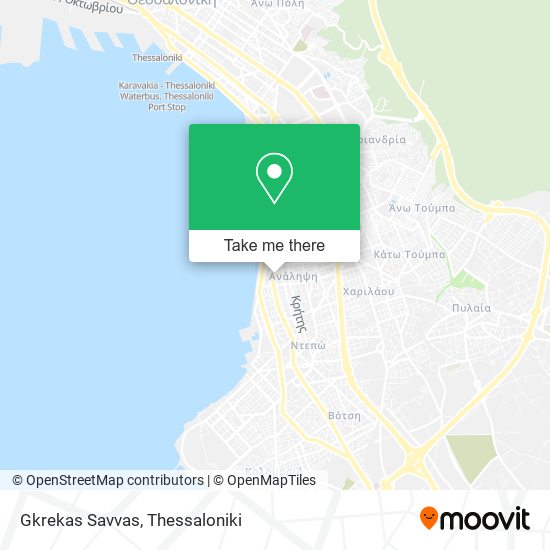 Gkrekas Savvas map