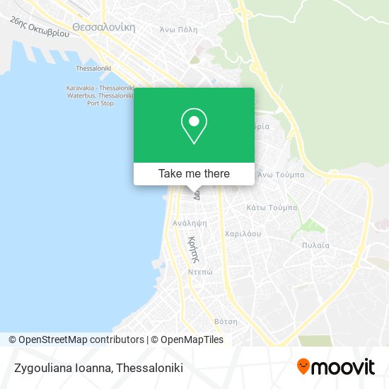 Zygouliana Ioanna map