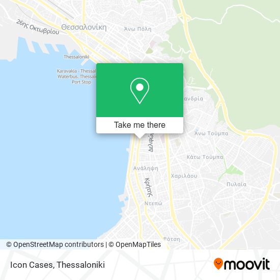 Icon Cases map
