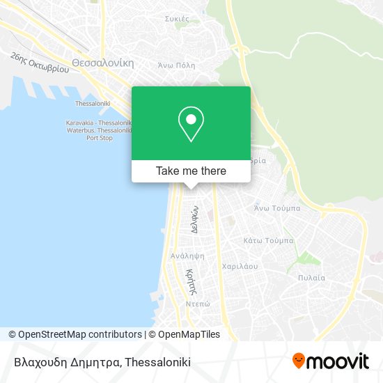 Βλαχουδη Δημητρα map
