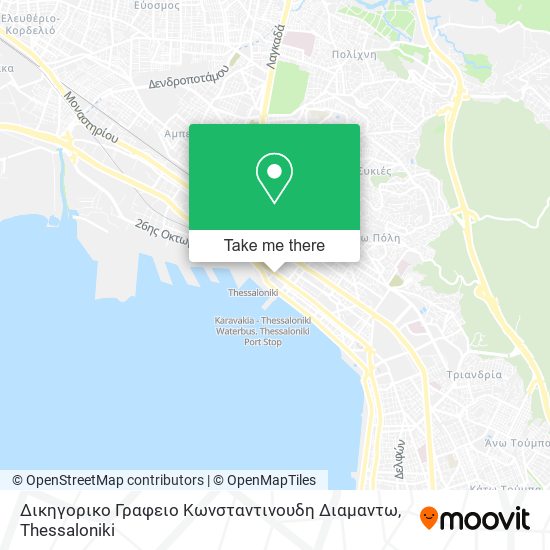 Δικηγορικο Γραφειο Κωνσταντινουδη Διαμαντω map